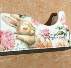 sale デコパージュ雑貨.。*♡テープカッター台 - メルカリ