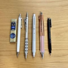 シャープペンシル 5点セット まとめ売り - メルカリ