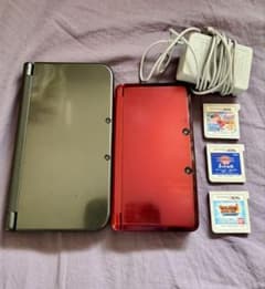 L*o様 Nintendo3DSと3DSLL 本体 カセット ソフト ACアダプのサムネイル