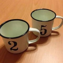 ホーローカップ2個セットのサムネイル