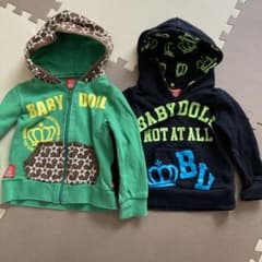 baby doll 90 100 パーカーのサムネイル