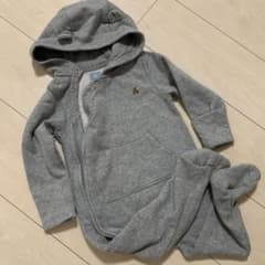 baby GAP 足付きクマ耳ロンパースのサムネイル