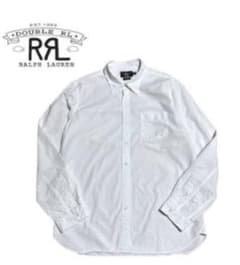 RRL コットン レイルマン ワークシャツ L クリーニング済 - メルカリ