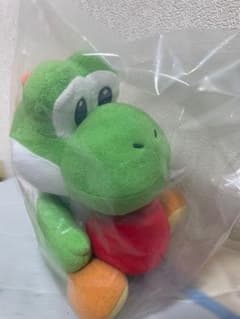 이치반 복권 요시의 봉제인형 with 사과