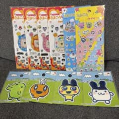 たまごっち　パイルワッペン　キラキラシール　プチプチシール　まとめ売り