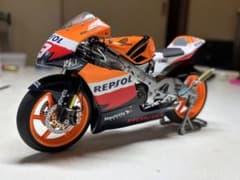 ハセガワ 1/12レプソルホンダRS250RW 2007完成品 - メルカリ
