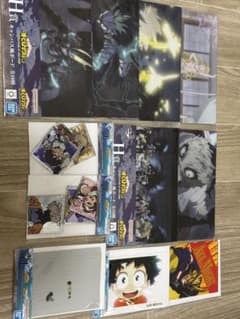 僕のヒーローアカデミア 一番くじ H賞 キャンバス風ボード セット他
