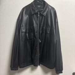 BEAMS HEART フェイクレザー ジップアップジャケットのサムネイル