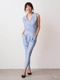 野沢和香×emmi yoga  ヨガウエア サックス サイズ0 sのサムネイル