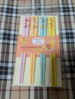 ポケモン キッズおはしセット 4膳 3coins - 3