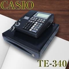 中古美品】カシオ 電子レジスター TE-340 ドロア 鍵 取説付属 - メルカリ