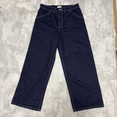 ZARA ワイドレッグバギーデニムパンツEU42 jp32 完売品のサムネイル