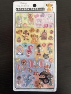 【正規品】Disney ディズニー　クラシック　ボンボンドロップシール　第二弾のサムネイル