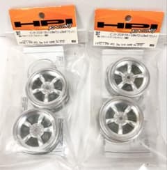 未開封 HPI ホイール 5種類セット各種 ラジコンパーツ まとめて59袋 札幌市 白石区 東札幌 ラジコン HPI RACING ビンテージ5スポークホイール26mmクローム - メルカリ
