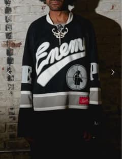 セントマイケル パブリックエネミー ホッケーシャツ ゲームシャツ