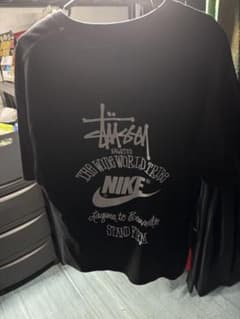 STUSSY NIKE コラボ Tシャツ ブラックのサムネイル