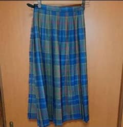 値下げ☆O'NEILLスカート　ブルー＆オリーブオイル・グリーン　Ssizeのサムネイル