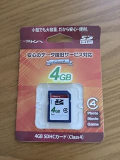 3KA SDHCカード 4GB Class4のサムネイル