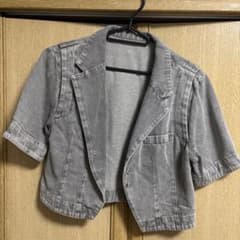 Heather デニムジャケット 半袖のサムネイル