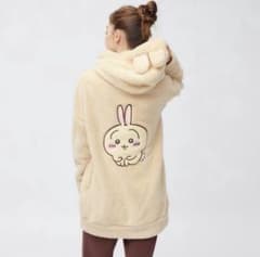 即購入ＯＫ⭐️GU×ちいかわ マシュマロフィールラウンジパーカー⭐️３ＸＬ⭐️ ちいかわ GU マシュマロフィールラウンジパーカ (うさぎ) - メルカリ