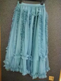 新品♥デザインシフォンスカート