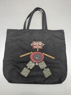 値下】PRADA(プラダ) ロボットモチーフ ナイロントートバッグ - メルカリ ロボット  ナイロントートバック