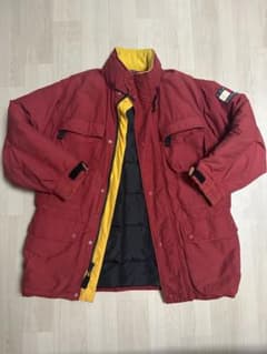 TOMMY HILFIGER ダウンジャケット 赤/イエローのサムネイル
