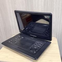 動作確認済OVER TIME 15.6インチ ポータブルDVDプレーヤー 地デジ