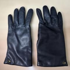 COACH シープレザー手袋 76014 ブラック サイズ7 - メルカリ