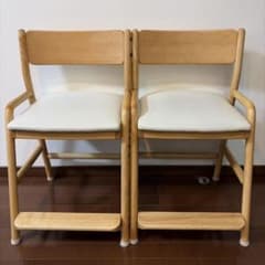 ISSEIKI イッセイキ キッズチェア 学習椅子 木製 子供椅子　要組立のサムネイル