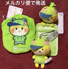 화려한 복숭아 시바 3 점 세트