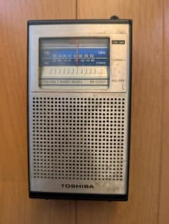 【ジャンク品】東芝 FM/AM 2 BAND RADIO RP-1230Fのサムネイル