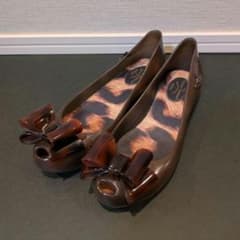 Vivienne Westwood x Melissa Ultra Girl Leopard Ribbon