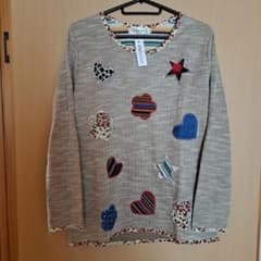 【最終値下げ】新品未使用 ♡刺繍入り長袖カットソーのサムネイル