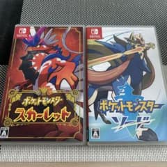 Nintendo Switch ポケットモンスター スカーレット・ソード 2本のサムネイル
