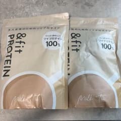 &fit PROTEIN ミルクティー味 525g 2袋セットのサムネイル