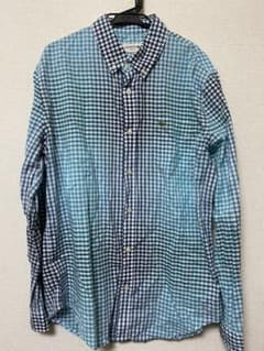 [値下げ] LACOSTE 長袖 チェックシャツのサムネイル