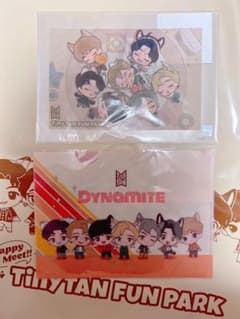 BTS TinyTAN　ナンジャタウン　ミニクリアファイル　景品　2種類　2枚のサムネイル