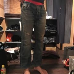 【値下げ中】Burberryダメージジーンズのサムネイル