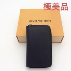 【極美品】ルイヴィトン タイガ ジッピーパース ケース ブラック 未使用 ルイヴィトン タイガ ジッピー コイン パース カードケース