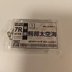 に*ん様 BOAT RACE 舟券 キーホルダー ガチャ 鰐部太空海のサムネイル