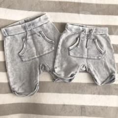 夏休みセール　H&M スウェットパンツ　90.70兄弟で♡2枚セットのサムネイル