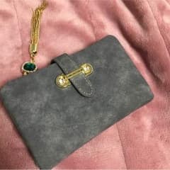 グレー財布新品のサムネイル