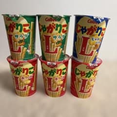 カルビー じゃがりこ Lサイズ 詰め合わせ 6個セット - メルカリ