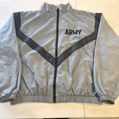 90s US ARMY 実物 IPFU ナイロン トレーニングジャケット XXLのサムネイル