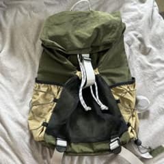 【新品未使用】【natura】スペイン購入　リュック カーキ ベージュのサムネイル