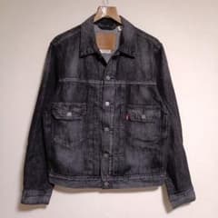 Levi's 2nd Black Denim Jacket BIOTOP Special Edition Type 2