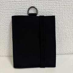 Polyester Travel Wallet, Black | MUJI