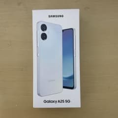 Samsung Galaxy A25 5G 本体 ライトブルー - メルカリ