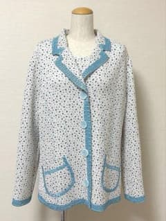 ドゥーブルメゾン ジャケット トップス セット レトロ プリーツ しわ 